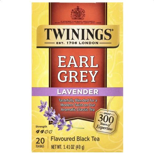 شاي twinings انجليزي مع الافندر 20 كيس