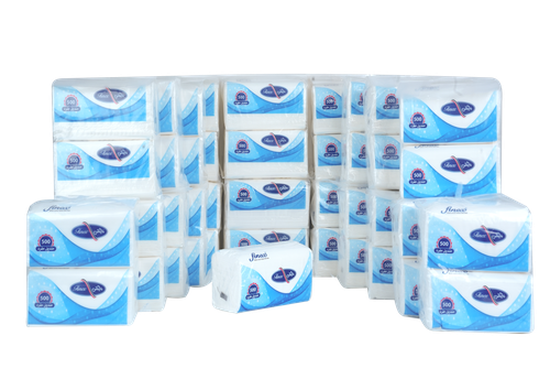 مناديل وجه فاينكس 500 منديل مفرد – عبوة جملة 2×20