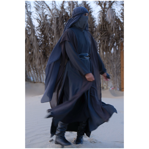 زي الفارسة الكامل (رمادي)