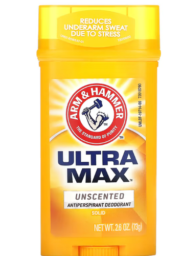 Arm & Hammer UltraMax Solid Antiperspirant Deodorant Unscented-73 g