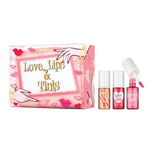 benefit love & lip tints