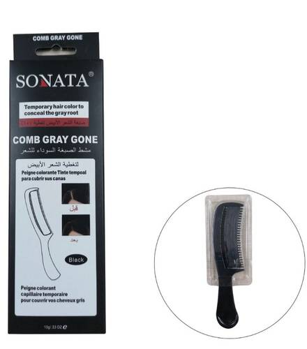 Sonata Comb Color Black