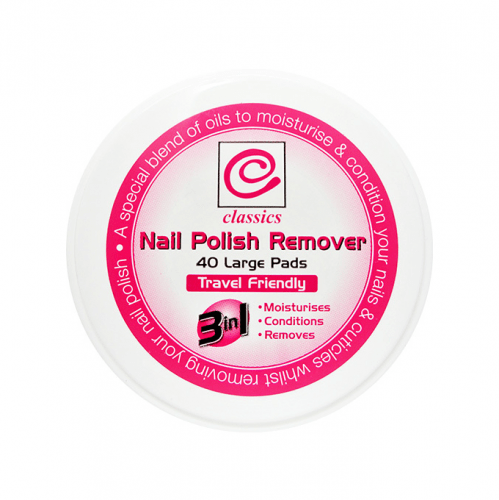 Classics Nail Polish Remover Pads-40pads