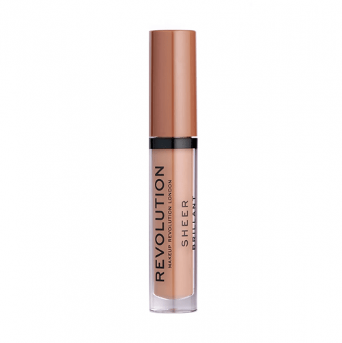 Revolution Sheer Lip Liquid Lipstick - Head-turner 121