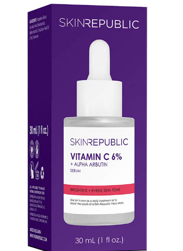 Skin Republic Vitamin C 6% + Alpha Arbutin Serum-30ml
