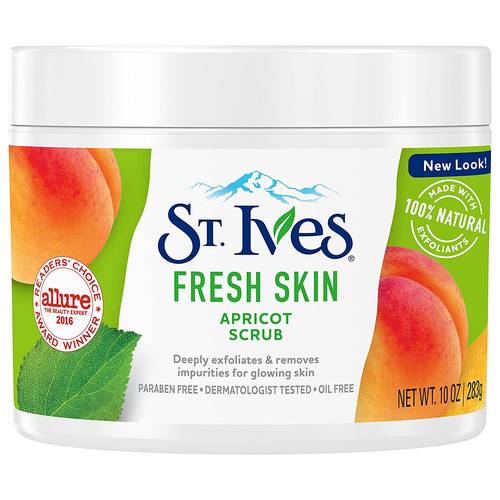 St. Ives Fresh Skin Exfoliating Apricot Scrub, 283ml, 10 fl.oz.