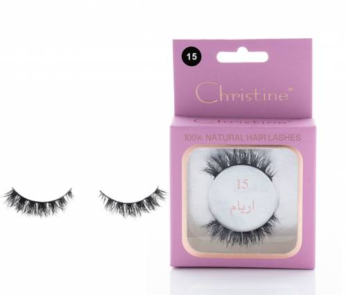 Christine Natural Artificial Eyelashes-15