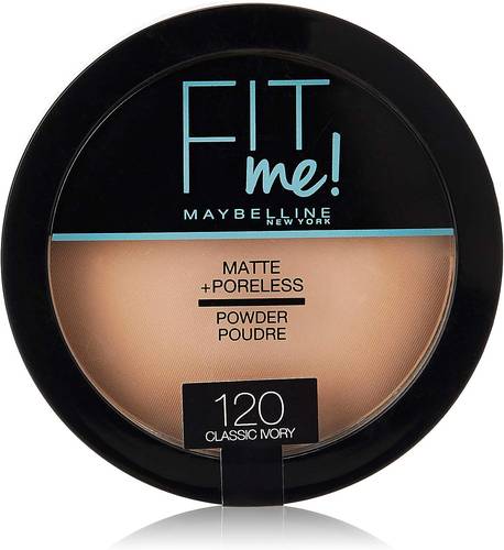Maybelline Fit Me Matte Poreless Powder 120 Classic Ivory