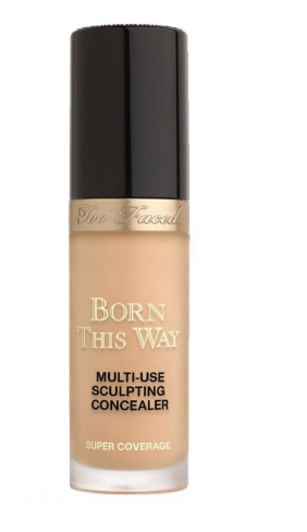 Too Faced Super Coverage multi-use Sculpting Concealer Born This Way- Warm Beige