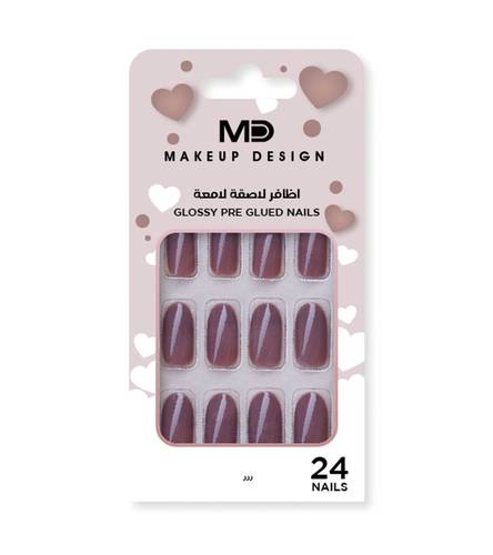 MD Glossy Pre Glued Nails-NG20