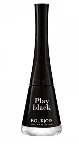 Bourjois 1 Seconde Nail Polish-06 Play black