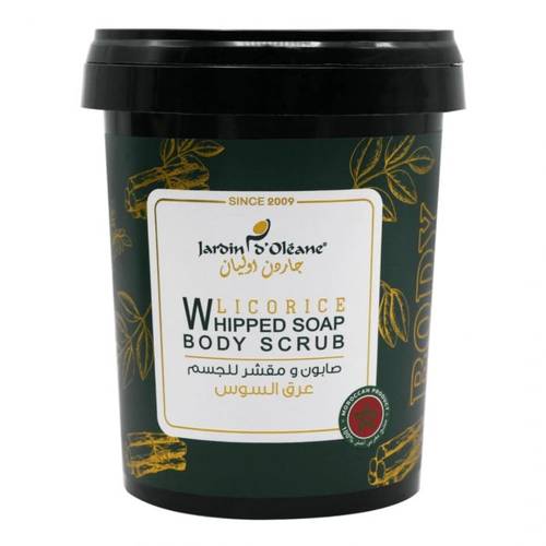 JARDIN OLEANE LICORICE WHIPPED SOAP BODY SCRUB-500G