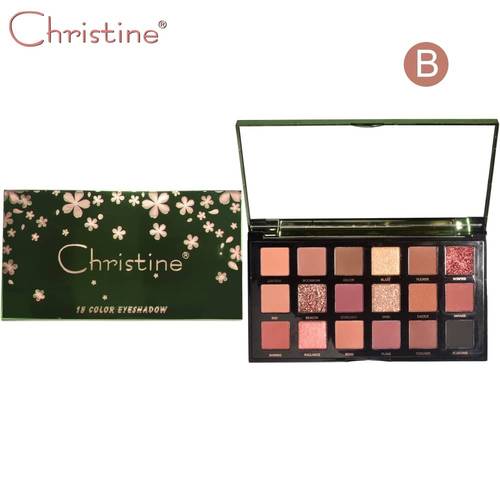 Christine 18 Color Eyeshadow-B