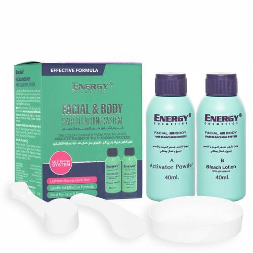 Energy Cosmetics Hair Bleaching Lotion and Powder