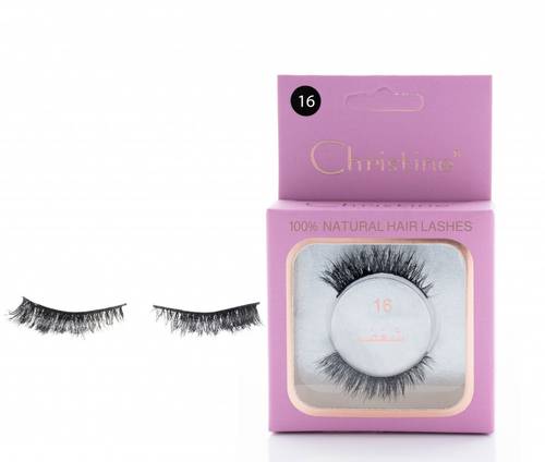 Christine Natural Artificial Eyelashes-16