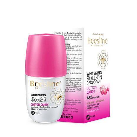 Beesline Whitening Roll-on Deodorant Cotton Candy 50ml 