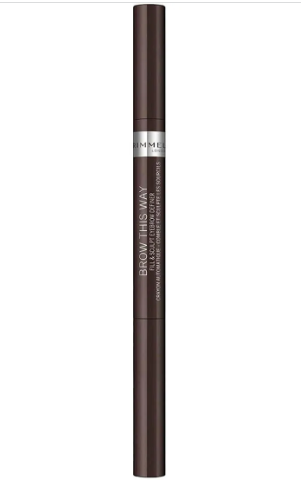 Rimmel Brow This Way 2In1 Filler & Fixer DARK