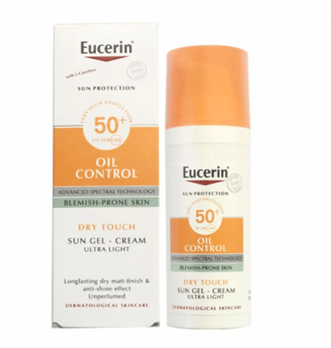 كريم جل واقي شمس+SPF50 للبشرة الدهنية من يوسرين-50 مل