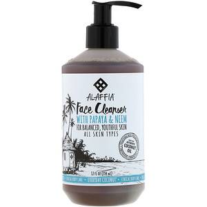 face cleanser with papaya & neem