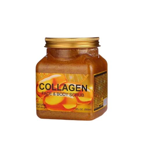 Wokali Body and Face Scrub With Collagen Extract