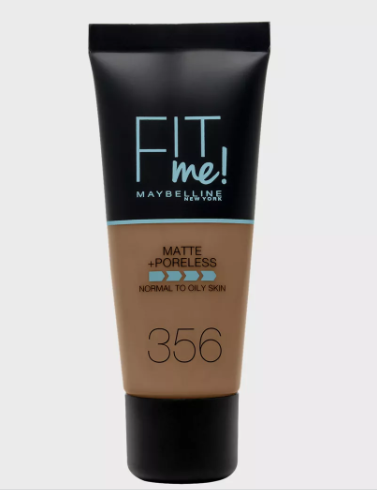  Maybelline Fit Me Matte & Poreless Foundation  356 warm coconut