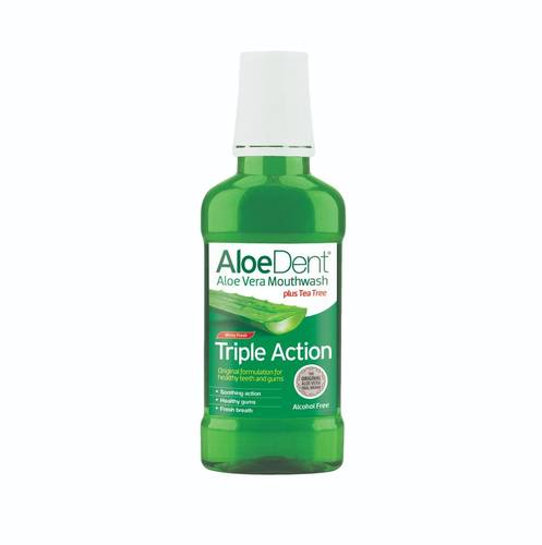 ALOEDENT MOUTH WASH TRIPLE ACTION-250ML