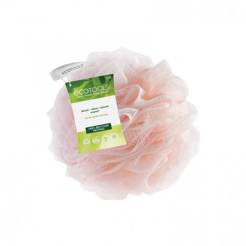 EcoTools Recycled Delicate Bath Sponge Body Scrubber Cleaning Loofah for Shower and Bath