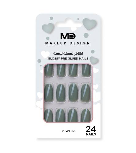 MD Glossy Pre Glued Nails-NG13