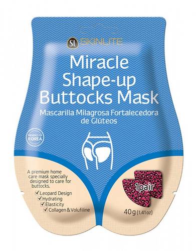 SKINLITE MIRACLE SHAPE-UP BUTTOCKS MASK 1PAIR