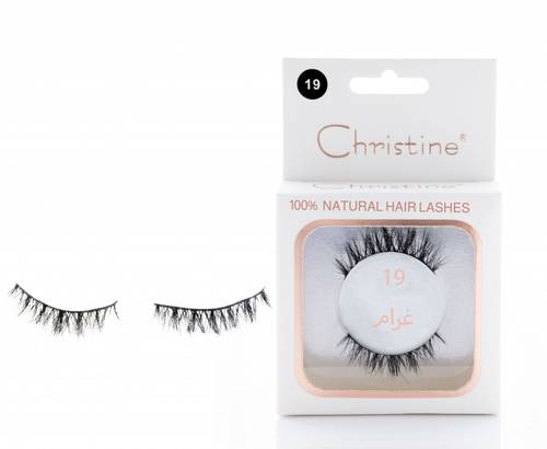 Christine Natural Artificial Eyelashes-19