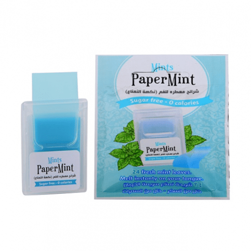 PaperMint Mouth Strips Sugar Free Mint-24 Strips