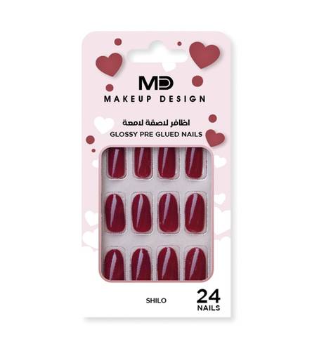 MD Glossy Pre Glued Nails-NG14