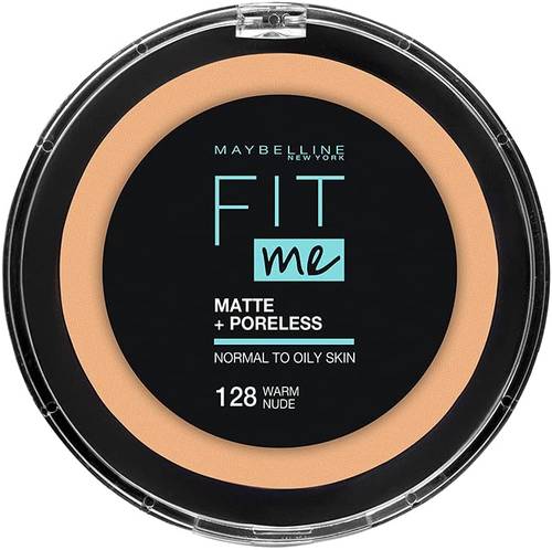 Maybelline Fit Me Matte Poreless Powder 128 Warm Nude