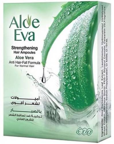 Aloe Eva Aloe Vera Strengthening Hair Ampoules (for normal hair)