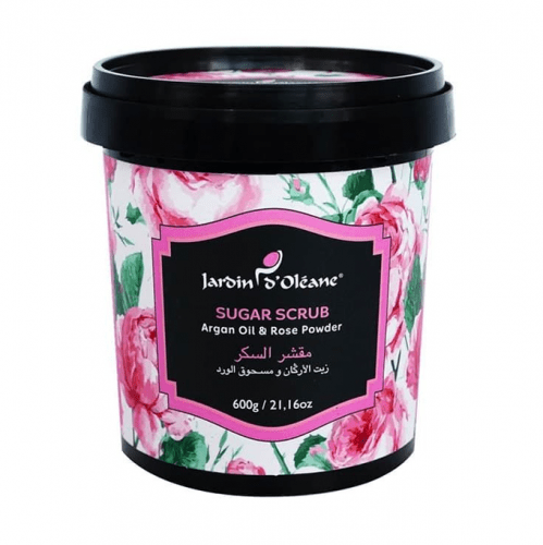 Jardin D Oleane Sugar Scrub Argan Oil & Rose Pwder - 600g