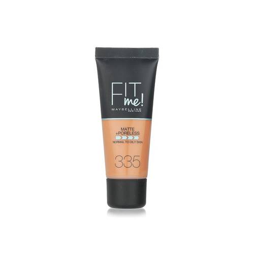 Maybelline Fit Me Matte & Poreless Foundation 335 classic tan
