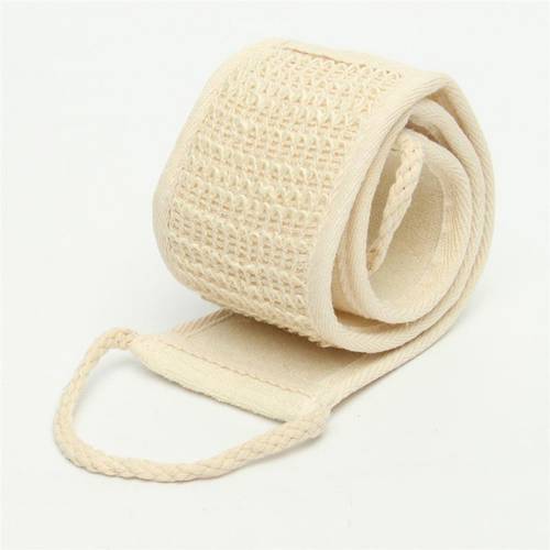 Bath Belt Body Cleaning Exfoliating Scrubber Natural Loofah