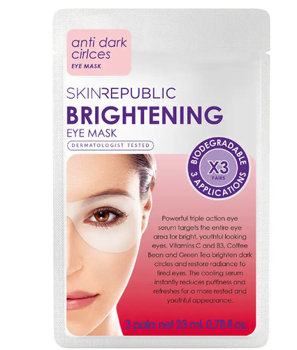 Skin Republic Brightening Eye Mask-3 Pairs