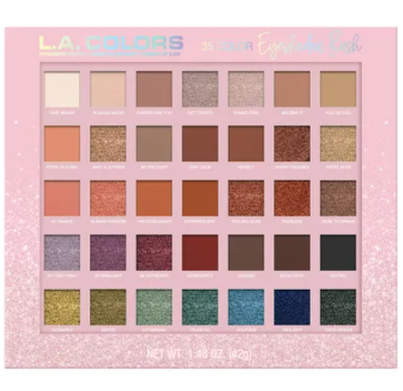 L.A.COLORS 35 color eyeshadow rush booklet