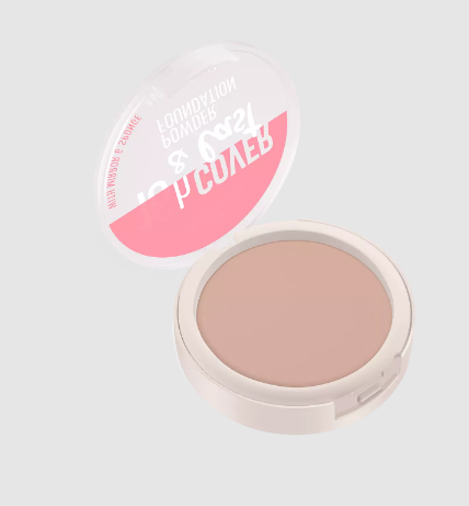 essence 16h cover & last powder foundation-04 Fair Ivory