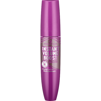 instant volume boost mascara smudge-proof and intense black