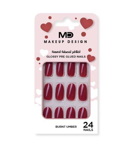 MD Glossy Pre Glued Nails-NG06