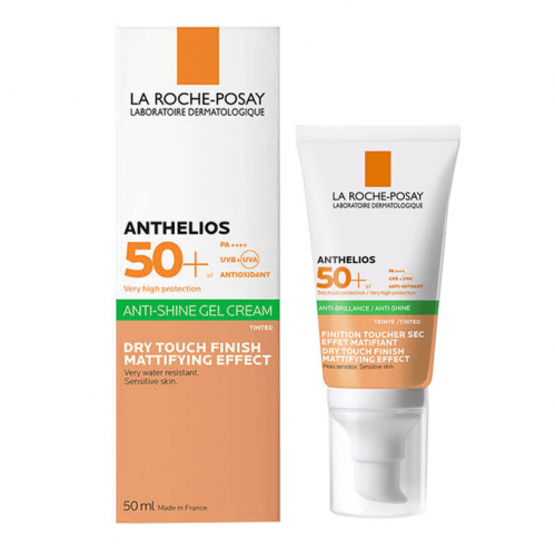 La Roche-Posay 50+SPF Anti-Brilliance Anthelios XL Tinted Sunscreen - 50ml