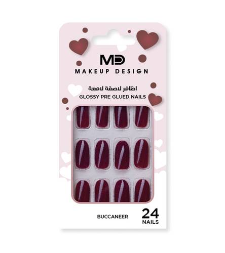 MD Glossy Pre Glued Nails-NG17