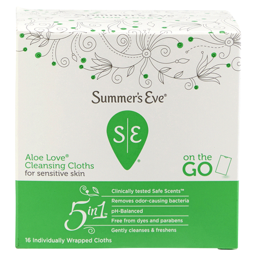 Aloe Love® Cleansing Cloths.