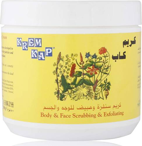 KREM CAP Body and Face Scrubbing and Exfoliating Cream-500 ml