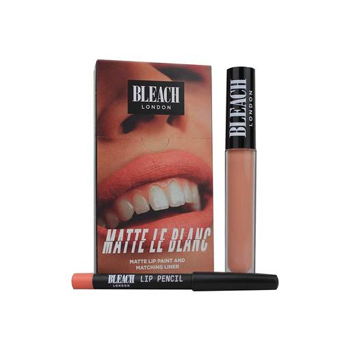 Bleach London Lip Kit Matte Le Blanc