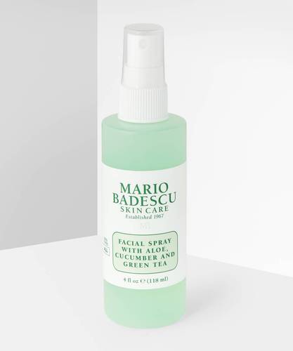 FACIAL SPRAY WITH ALOE CUCUMBER AND GREEN TEA