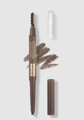 ZEENA SCULPTING BROW PENCIL WATERPROOF-020 CHOCOLATE BROWN