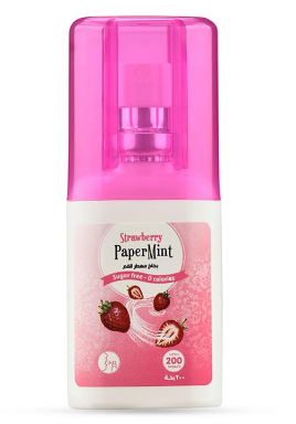 Papermints Fresh Breath Spray Strawberry-20 ml